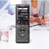 索尼（SONY） ICD-UX570F智能降噪录音笔 商务学习专业线性录音棒 便携FM调频广播赠转写 黑色 4GB 降噪升级款