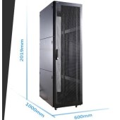 图腾（TOTEN） 图腾机柜K3 6042 3个固定板1个PDU  40套螺丝，600*1000深2米高